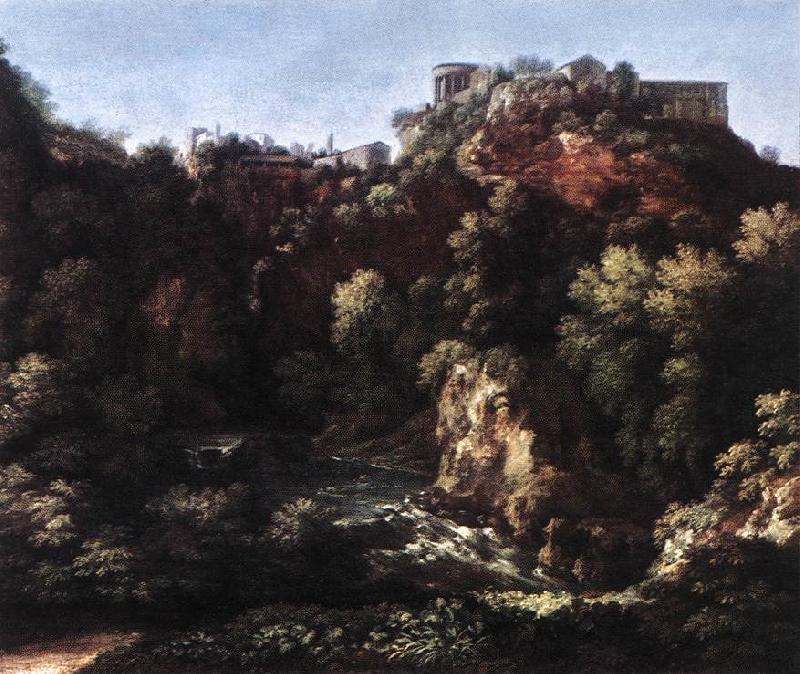 DUGHET, Gaspard View of Tivoli df11g oil painting picture